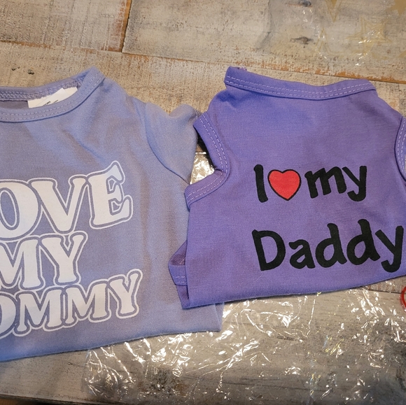 2 NWOT Pet Shirts for Dogs or Cats, size XS - Picture 6 of 6